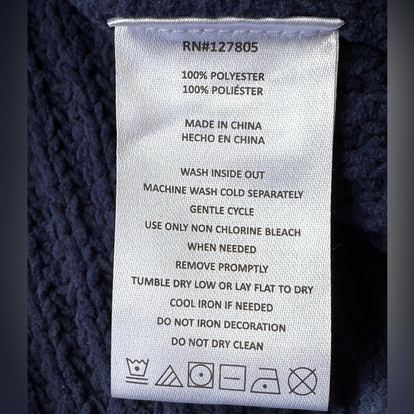 DKNY Boys 2 Piece Chenille Sweater and Pant Set size 12 Months NWT - Picture 6 of 11